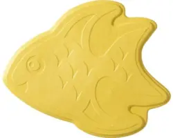 Mini Wanneneinlage Ridder Fische 11x13 cm gelb