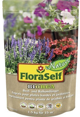 Beet- & Balkonpflanzendünger FloraSelf Nature BIORGA 1,5 kg