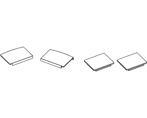 Profil Abdeckkappen basano HB16040 für Duschkabinen