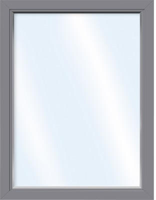 Kunststofffenster Festelement ARON Basic weiß/anthrazit 1200x1750 mm