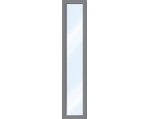 Kunststofffenster Festelement ARON Basic weiß/anthrazit 400x1450 mm