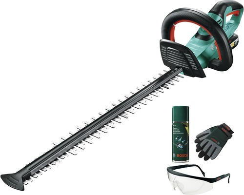 AkkuHeckenschere BOSCH AHS 5520 Li Inkl. Handschuhe, Schutzbrille und
