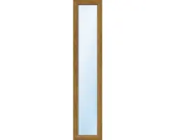 Kunststofffenster Festelement ARON Basic weiß/golden oak 650x1350 mm (nicht öffenbar)