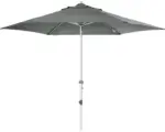 Hornbach Sonnenschirm Marktschirm Doppler Expert Auto Tilt mit Kurbelfunktion Ø 320 cm Polyester anthrazit