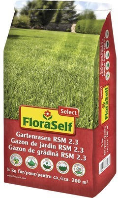 Rasensamen FloraSelf Select Gartenrasen RSM 2.3 5 kg / 200 m²