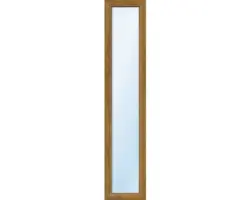Festelement ESG ARON Basic weiß/golden oak 400x1750 mm (nicht öffenbar)