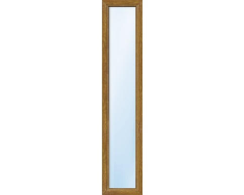 Festelement ESG ARON Basic weiß/golden oak 450x1800 mm (nicht öffenbar)