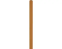 Pfosten Konsta 9 x 9 x 130 cm kirschbaumoptik