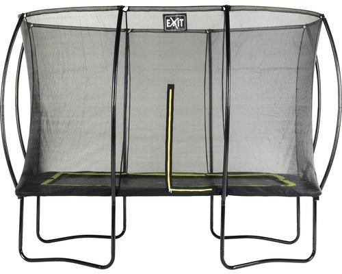 Trampolin EXIT Silhouette eckig 214x305 cm Netz schwarz