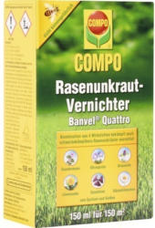 Rasenunkraut-Vernichter Banvel® Quattro Compo 150 ml zum spritzen und gießen Reg.Nr. 3191-907