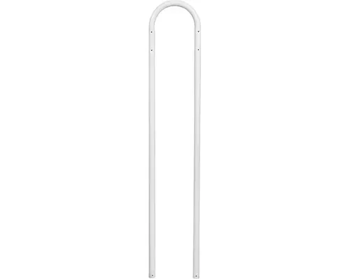 MEFA Ständer 22 Stahl pulverbeschichtet BxHxT 390/1210/50 mm Verkehrsweiß RAL 9016 glänzend