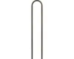 Hornbach MEFA Ständer 22 Stahl pulverbeschichtet BxHxT 390/1210/50 mm Beigegrau RAL 7006 semimatt