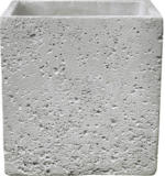 Hornbach Blumentopf Soendgen Latina Concrete 13x13 cm hellgrau