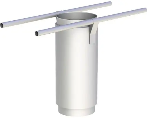 Zwischenstutzen Jeremias EW-FU Ø180mm mit Dehnungsausgleich