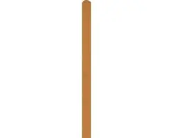 Pfosten Konsta 9x9x150 cm kirschbaum