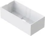 Hornbach Badewannenträger Ottofond zu Badewanne Space 190x120 cm