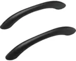 Hornbach Wannengriff Ottofond zu Badewanne Lusaka Duo schwarz 2-er Pack