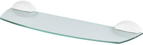 Glasablage Spirella 40x12,5 cm weiß