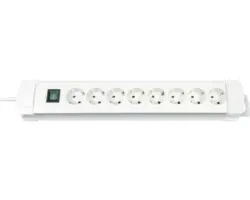 Steckdosenleiste Brennenstuhl® Premium-Line 8-fach, mit Schalter, weiß, 3 m