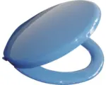 Hornbach WC-Sitz Adob Firenze blau mit Absenkautomatik