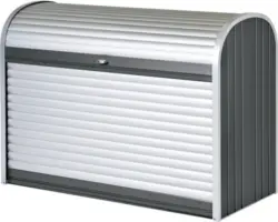 Mülltonnenbox biohort StoreMax 190 190x97x136 cm dunkelgrau-metallic