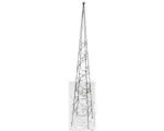Hornbach Rankobelisk Fidelis 17x17x120 cm, schwarz