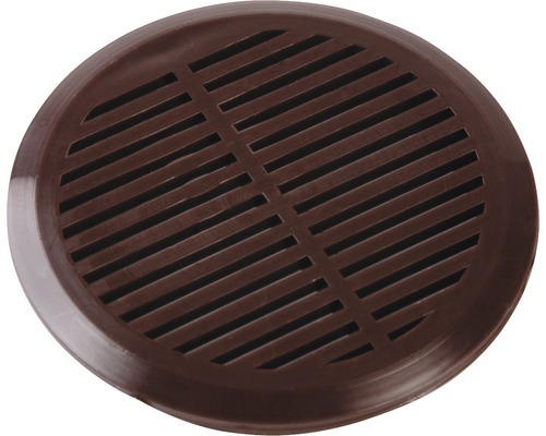 Möbelgitter Rotheigner Kunststoff braun rund 50 mm Pack 4 Stück