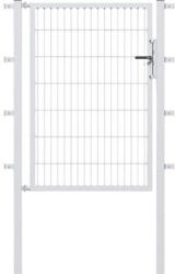 Stabgitter-Einzeltor ALBERTS Flexo 100x100 cm inkl. Pfosten 6x6 cm feuerverzinkt