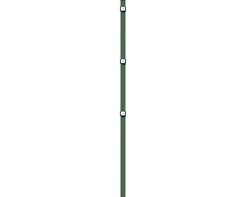 Pfosten ALBERTS Klemmlasche für Doppelstabmatte 6 x 4 x 225 cm grün