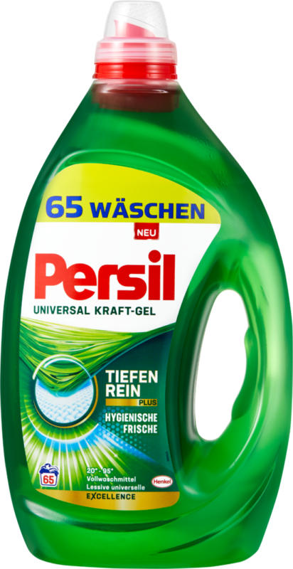 Persil Waschmittel Kraft-Gel Universal, 65 Waschgänge, 3,25 Liter