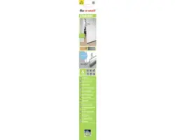 Türdichtung mit Bürste fix-o-moll Standard selbstklebend transparent 46 mm x 1 m