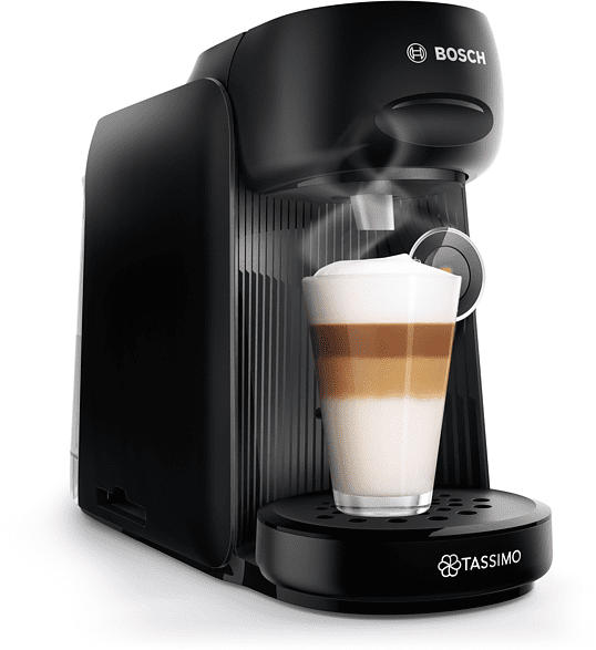 BOSCH TAS16B2 Tassimo Finesse Kaffeepadmaschine Real Black