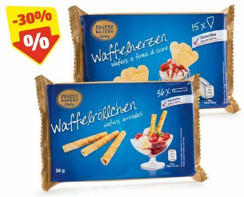 FINEST BAKERY Eiswaffelsortiment, 112 g/62 g/56 g