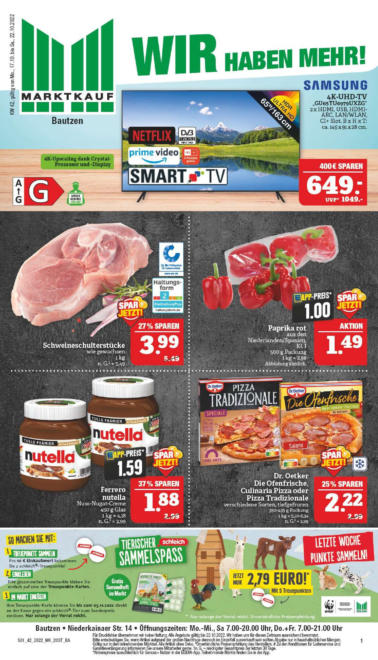 Marktkauf ≫ Filialen und Öffnungszeiten in Nobitz Handelsangebote