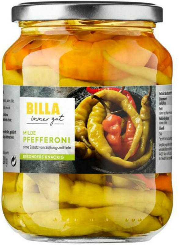 BILLA Pfefferoni mild