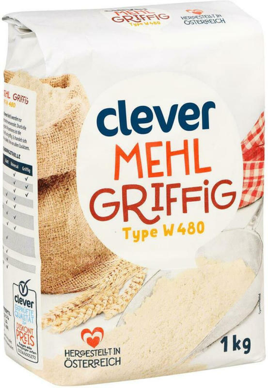Clever Mehl Griffig