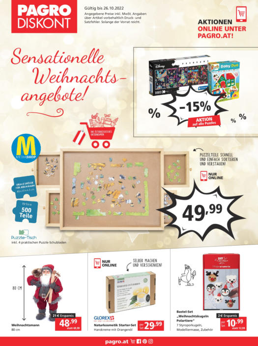 HP ANGEBOTE BEI PAGRO DISKONT visual data 8