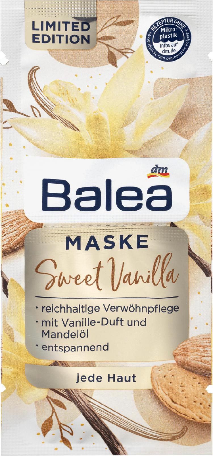 Balea Maske Sweet Vanilla für nur 0,40 € ᐉ Online von dm-drogerie markt ...