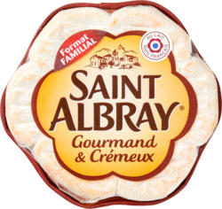 Saint Albray, Formaggio francese a pasta molle alla panna, 310 g