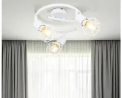 Deckenspot Globo XARA E14 40 W 3-flammig IP 20 weiß ( 54802W-3 )