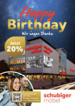Schubiger Möbel Happy Birthday - bis 04.12.2022
