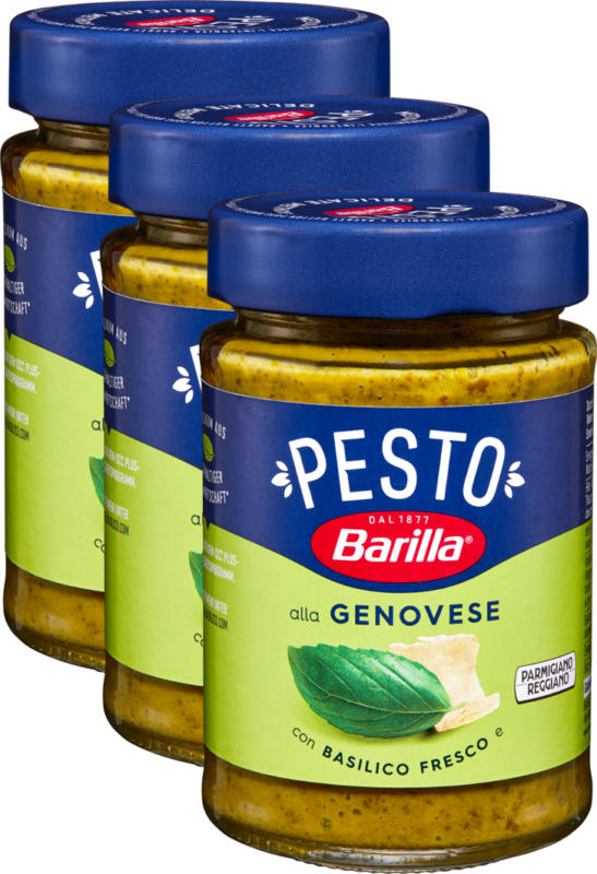 Pesto alla genovese Barilla, 3 x 190 g