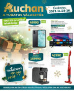Auchan: Auchan újság érvényessége 2022.11.09-ig - 2022.11.09 napig