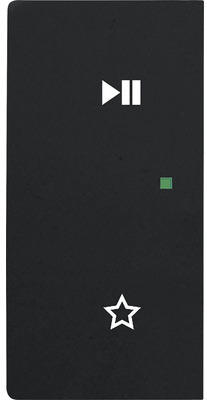 Wippe mit Symbol Play Future Linear 2-fach (6237-21-885) schwarz
