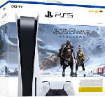 PlayStation 5 + God of War Ragnarök Bundle - Spielekonsole - Weiss/Schwarz
