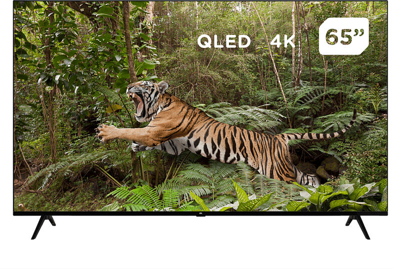ok. OTV 65AQU-5122V QLED 65" UHD Android TV; LED QLED TV mit 5 Jahre Geräteschutz