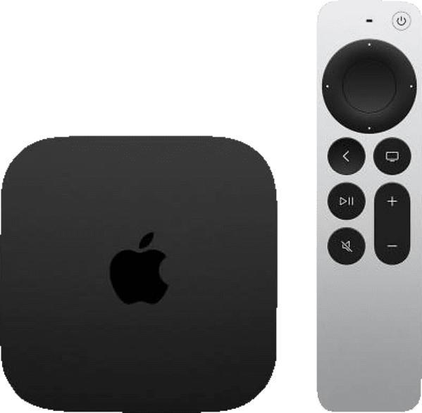 Apple TV 4K Multimediaplayer 128 GB, Schwarz
