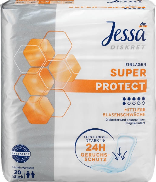 Jessa Diskret Einlagen Super Protect
