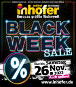 Möbel Inhofer Möbel Inhofer: Black Week - bis 26.11.2022