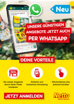 Netto Marken-Discount - Netto: Jetzt auch bei WhatsApp! gültig ab dem 15.11.2022